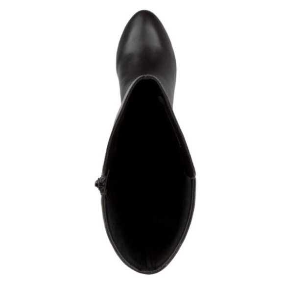 Karen Scott ISABELL Women's Dress Mid Calf Heeled Boots Black Size 6.5 - Picture 4 of 7